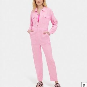 NEW Ugg Pink Monroe Utility Jumpsuit size Small